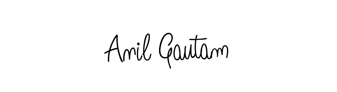 Make a short Anil Gautam signature style. Manage your documents anywhere anytime using Angelique-Rose-font-FFP. Create and add eSignatures, submit forms, share and send files easily. Anil Gautam signature style 5 images and pictures png