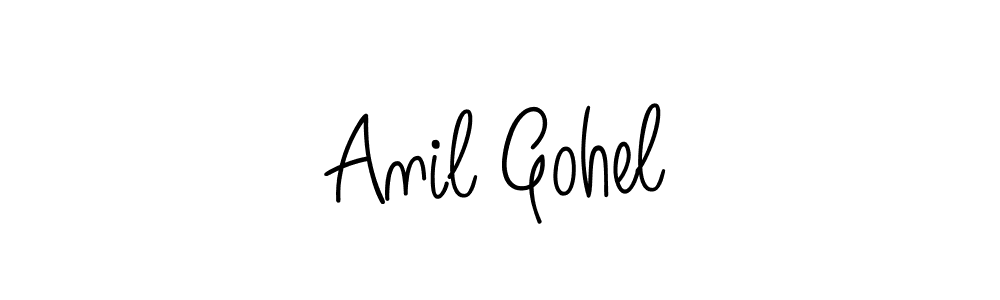 Make a short Anil Gohel signature style. Manage your documents anywhere anytime using Angelique-Rose-font-FFP. Create and add eSignatures, submit forms, share and send files easily. Anil Gohel signature style 5 images and pictures png