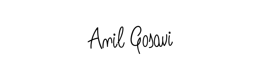 Here are the top 10 professional signature styles for the name Anil Gosavi. These are the best autograph styles you can use for your name. Anil Gosavi signature style 5 images and pictures png