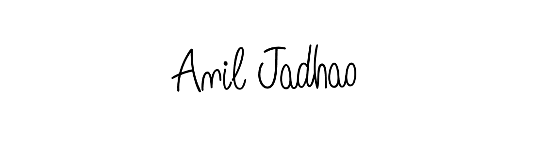 Once you've used our free online signature maker to create your best signature Angelique-Rose-font-FFP style, it's time to enjoy all of the benefits that Anil Jadhao name signing documents. Anil Jadhao signature style 5 images and pictures png