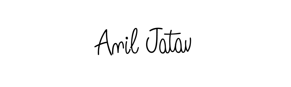 How to Draw Anil Jatav signature style? Angelique-Rose-font-FFP is a latest design signature styles for name Anil Jatav. Anil Jatav signature style 5 images and pictures png