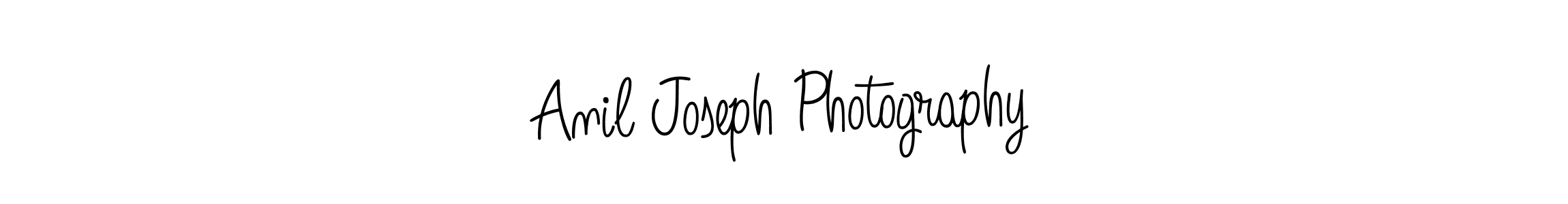 Create a beautiful signature design for name Anil Joseph Photography. With this signature (Angelique-Rose-font-FFP) fonts, you can make a handwritten signature for free. Anil Joseph Photography signature style 5 images and pictures png