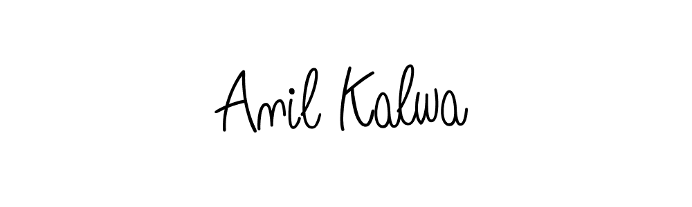 Also we have Anil Kalwa name is the best signature style. Create professional handwritten signature collection using Angelique-Rose-font-FFP autograph style. Anil Kalwa signature style 5 images and pictures png