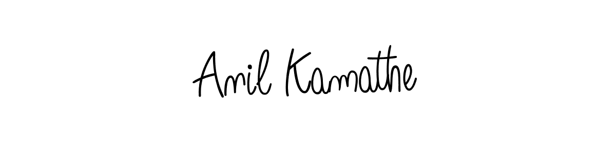 You can use this online signature creator to create a handwritten signature for the name Anil Kamathe. This is the best online autograph maker. Anil Kamathe signature style 5 images and pictures png