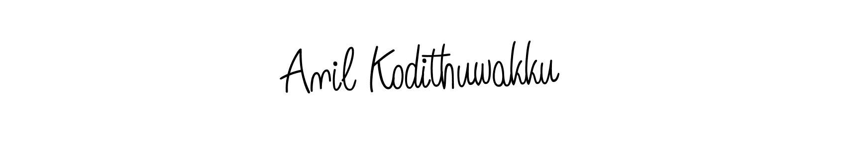 How to make Anil Kodithuwakku name signature. Use Angelique-Rose-font-FFP style for creating short signs online. This is the latest handwritten sign. Anil Kodithuwakku signature style 5 images and pictures png