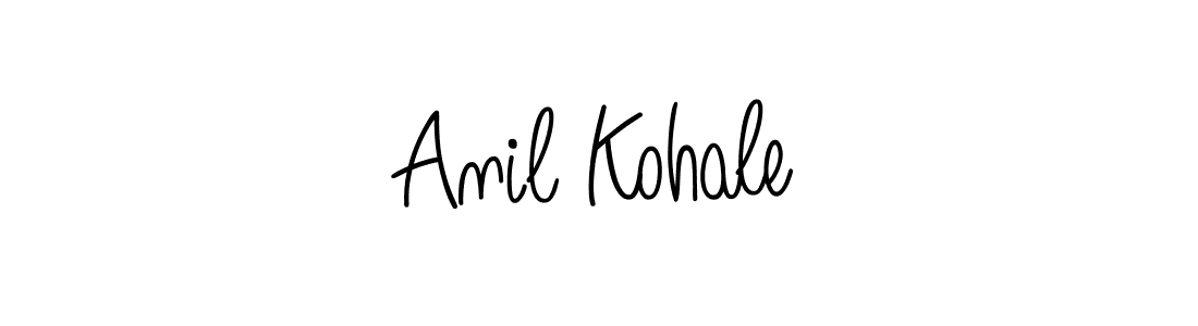 Create a beautiful signature design for name Anil Kohale. With this signature (Angelique-Rose-font-FFP) fonts, you can make a handwritten signature for free. Anil Kohale signature style 5 images and pictures png