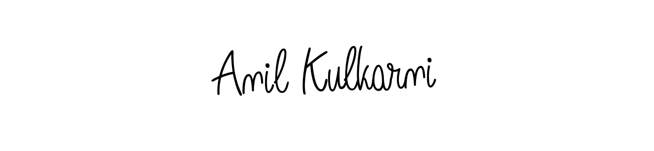 How to make Anil Kulkarni signature? Angelique-Rose-font-FFP is a professional autograph style. Create handwritten signature for Anil Kulkarni name. Anil Kulkarni signature style 5 images and pictures png