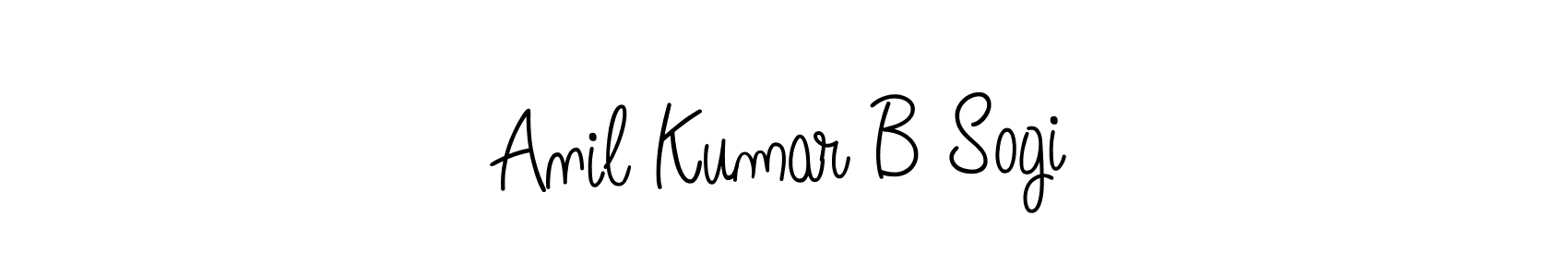 How to make Anil Kumar B Sogi signature? Angelique-Rose-font-FFP is a professional autograph style. Create handwritten signature for Anil Kumar B Sogi name. Anil Kumar B Sogi signature style 5 images and pictures png