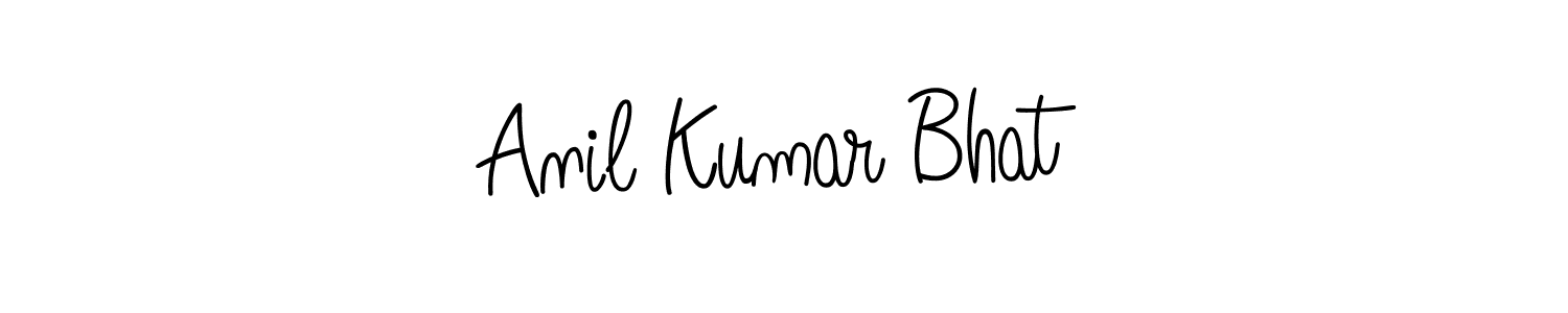 It looks lik you need a new signature style for name Anil Kumar Bhat. Design unique handwritten (Angelique-Rose-font-FFP) signature with our free signature maker in just a few clicks. Anil Kumar Bhat signature style 5 images and pictures png