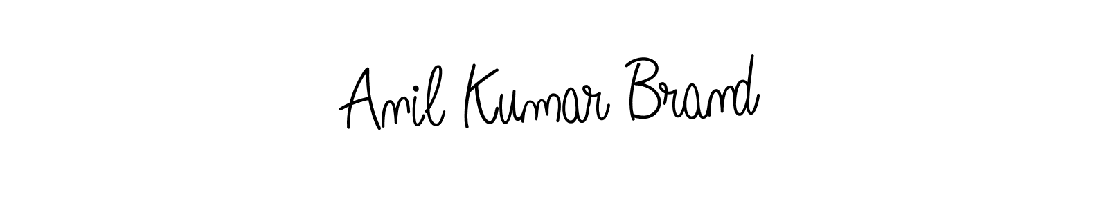 Anil Kumar Brand stylish signature style. Best Handwritten Sign (Angelique-Rose-font-FFP) for my name. Handwritten Signature Collection Ideas for my name Anil Kumar Brand. Anil Kumar Brand signature style 5 images and pictures png