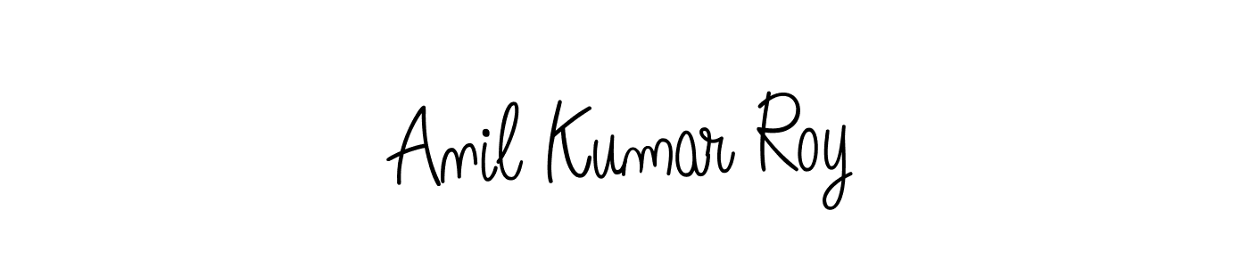 Create a beautiful signature design for name Anil Kumar Roy. With this signature (Angelique-Rose-font-FFP) fonts, you can make a handwritten signature for free. Anil Kumar Roy signature style 5 images and pictures png