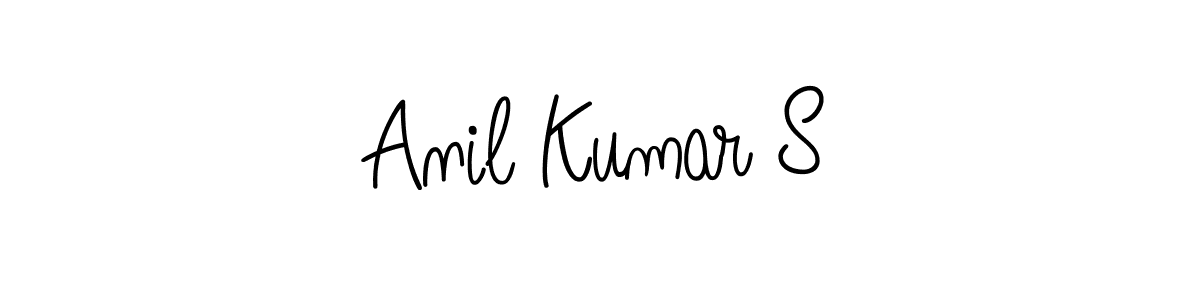 This is the best signature style for the Anil Kumar S name. Also you like these signature font (Angelique-Rose-font-FFP). Mix name signature. Anil Kumar S signature style 5 images and pictures png