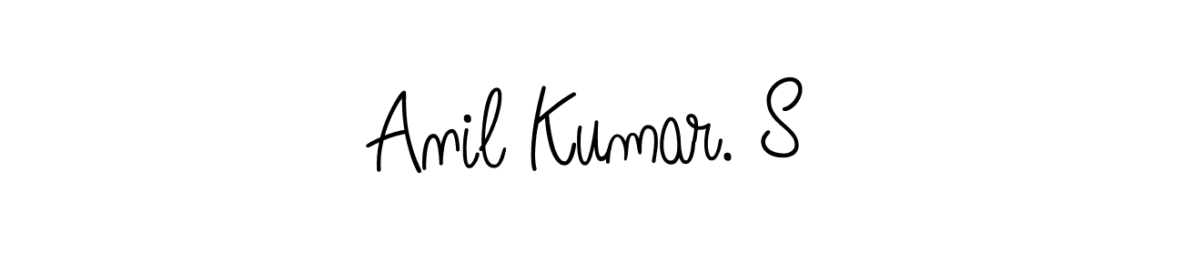 Create a beautiful signature design for name Anil Kumar. S. With this signature (Angelique-Rose-font-FFP) fonts, you can make a handwritten signature for free. Anil Kumar. S signature style 5 images and pictures png