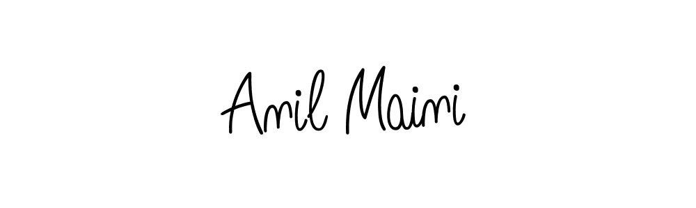 Here are the top 10 professional signature styles for the name Anil Maini. These are the best autograph styles you can use for your name. Anil Maini signature style 5 images and pictures png