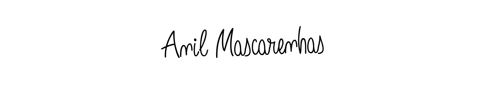 Make a beautiful signature design for name Anil Mascarenhas. Use this online signature maker to create a handwritten signature for free. Anil Mascarenhas signature style 5 images and pictures png