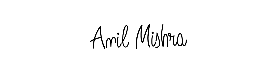 Make a beautiful signature design for name Anil Mishra. With this signature (Angelique-Rose-font-FFP) style, you can create a handwritten signature for free. Anil Mishra signature style 5 images and pictures png