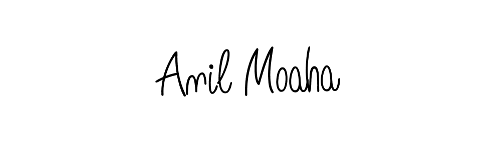 This is the best signature style for the Anil Moaha name. Also you like these signature font (Angelique-Rose-font-FFP). Mix name signature. Anil Moaha signature style 5 images and pictures png