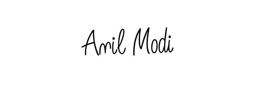 Make a beautiful signature design for name Anil Modi. Use this online signature maker to create a handwritten signature for free. Anil Modi signature style 5 images and pictures png
