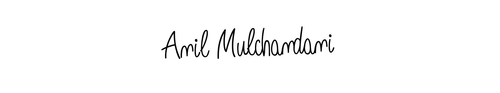 Make a beautiful signature design for name Anil Mulchandani. Use this online signature maker to create a handwritten signature for free. Anil Mulchandani signature style 5 images and pictures png