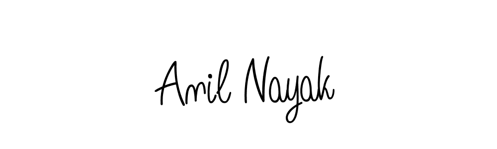 Create a beautiful signature design for name Anil Nayak. With this signature (Angelique-Rose-font-FFP) fonts, you can make a handwritten signature for free. Anil Nayak signature style 5 images and pictures png