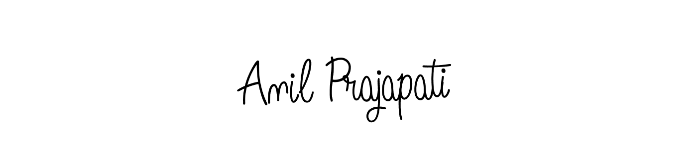 Make a short Anil Prajapati signature style. Manage your documents anywhere anytime using Angelique-Rose-font-FFP. Create and add eSignatures, submit forms, share and send files easily. Anil Prajapati signature style 5 images and pictures png