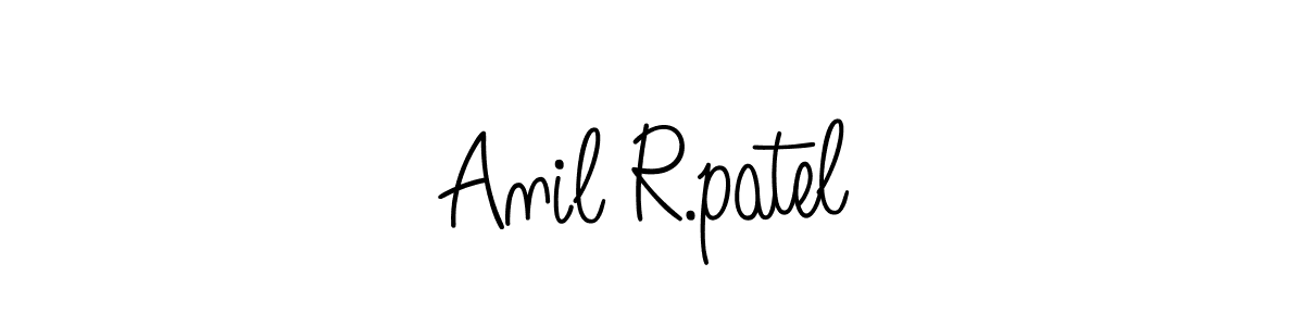 Once you've used our free online signature maker to create your best signature Angelique-Rose-font-FFP style, it's time to enjoy all of the benefits that Anil R.patel name signing documents. Anil R.patel signature style 5 images and pictures png