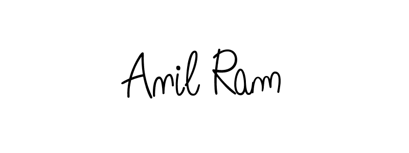 Make a beautiful signature design for name Anil Ram. With this signature (Angelique-Rose-font-FFP) style, you can create a handwritten signature for free. Anil Ram signature style 5 images and pictures png