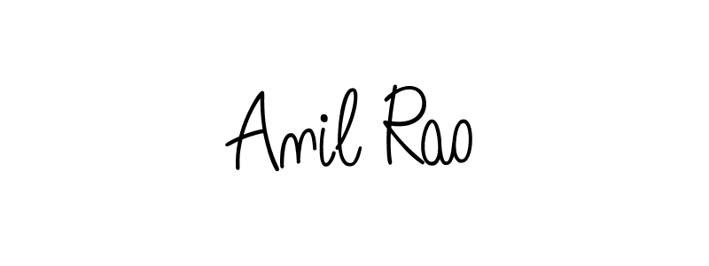 Make a beautiful signature design for name Anil Rao. Use this online signature maker to create a handwritten signature for free. Anil Rao signature style 5 images and pictures png