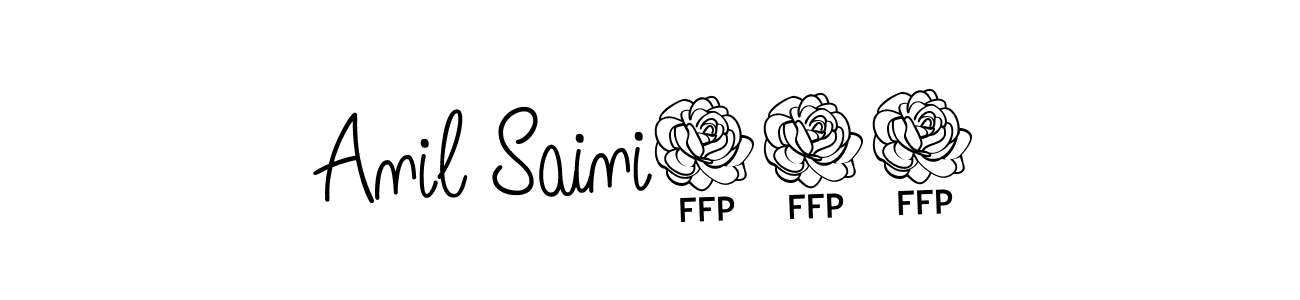 Once you've used our free online signature maker to create your best signature Angelique-Rose-font-FFP style, it's time to enjoy all of the benefits that Anil Saini143 name signing documents. Anil Saini143 signature style 5 images and pictures png