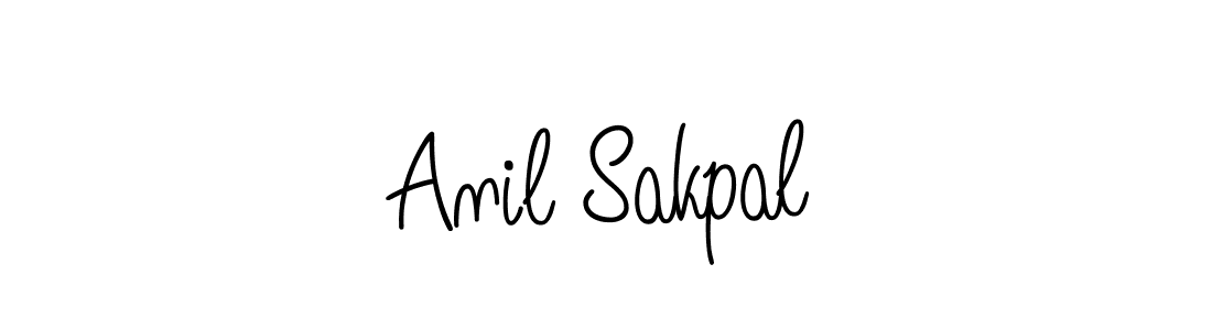 Make a short Anil Sakpal signature style. Manage your documents anywhere anytime using Angelique-Rose-font-FFP. Create and add eSignatures, submit forms, share and send files easily. Anil Sakpal signature style 5 images and pictures png