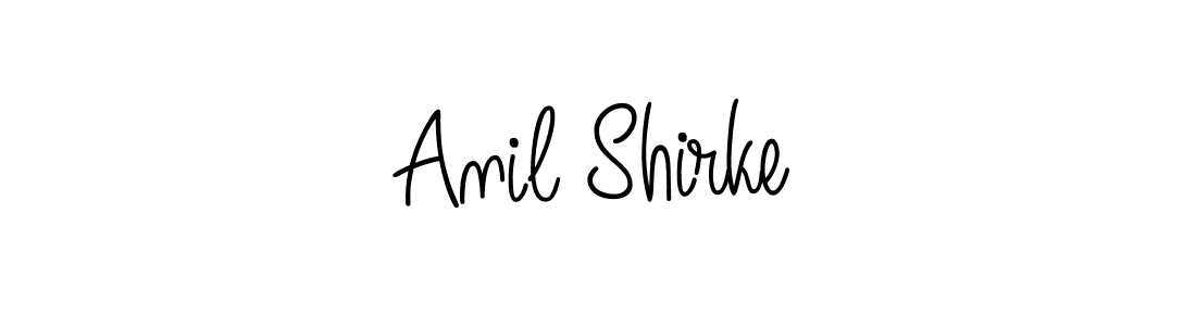 Also we have Anil Shirke name is the best signature style. Create professional handwritten signature collection using Angelique-Rose-font-FFP autograph style. Anil Shirke signature style 5 images and pictures png