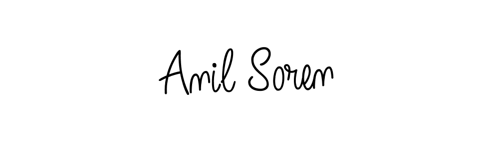 Best and Professional Signature Style for Anil Soren. Angelique-Rose-font-FFP Best Signature Style Collection. Anil Soren signature style 5 images and pictures png