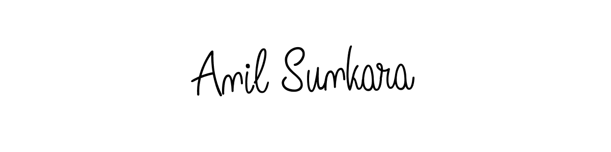 Make a beautiful signature design for name Anil Sunkara. Use this online signature maker to create a handwritten signature for free. Anil Sunkara signature style 5 images and pictures png