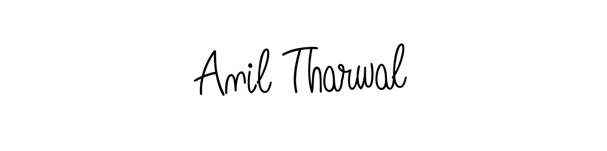 How to make Anil Tharwal signature? Angelique-Rose-font-FFP is a professional autograph style. Create handwritten signature for Anil Tharwal name. Anil Tharwal signature style 5 images and pictures png
