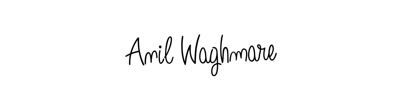 Make a beautiful signature design for name Anil Waghmare. Use this online signature maker to create a handwritten signature for free. Anil Waghmare signature style 5 images and pictures png