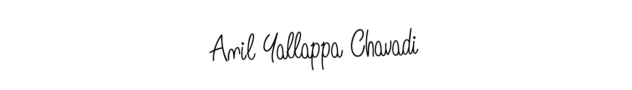 Make a short Anil Yallappa Chavadi signature style. Manage your documents anywhere anytime using Angelique-Rose-font-FFP. Create and add eSignatures, submit forms, share and send files easily. Anil Yallappa Chavadi signature style 5 images and pictures png