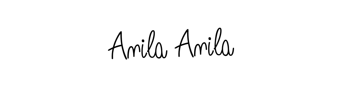 Create a beautiful signature design for name Anila Anila. With this signature (Angelique-Rose-font-FFP) fonts, you can make a handwritten signature for free. Anila Anila signature style 5 images and pictures png