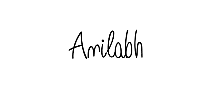 Angelique-Rose-font-FFP is a professional signature style that is perfect for those who want to add a touch of class to their signature. It is also a great choice for those who want to make their signature more unique. Get Anilabh name to fancy signature for free. Anilabh signature style 5 images and pictures png