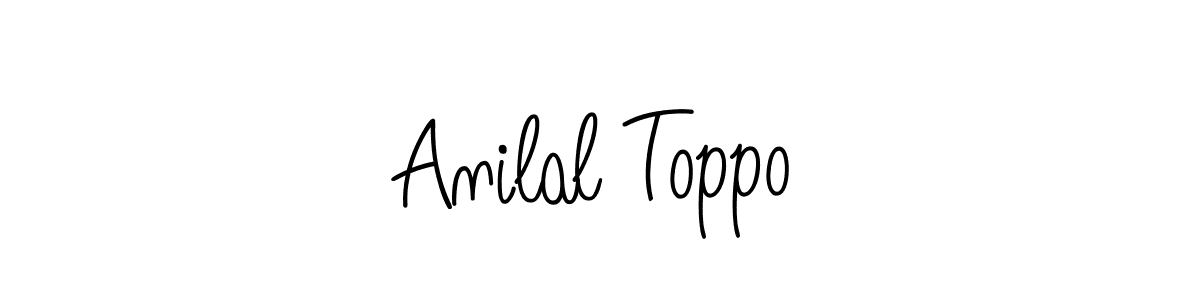 Once you've used our free online signature maker to create your best signature Angelique-Rose-font-FFP style, it's time to enjoy all of the benefits that Anilal Toppo name signing documents. Anilal Toppo signature style 5 images and pictures png