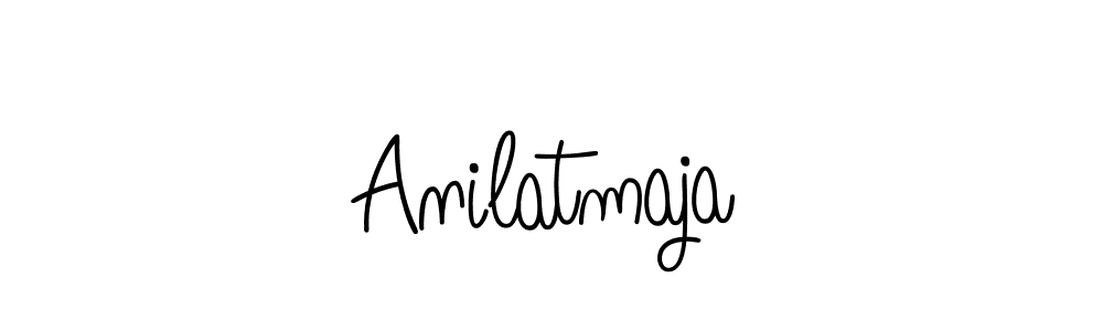 This is the best signature style for the Anilatmaja name. Also you like these signature font (Angelique-Rose-font-FFP). Mix name signature. Anilatmaja signature style 5 images and pictures png