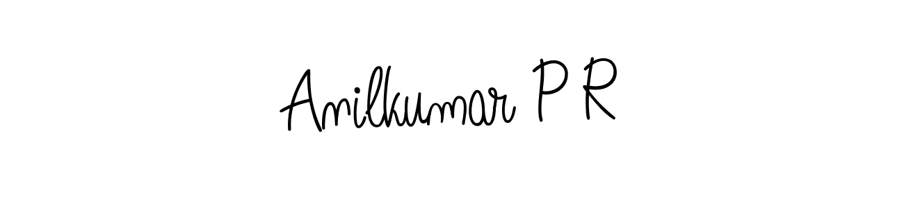 Also we have Anilkumar P R name is the best signature style. Create professional handwritten signature collection using Angelique-Rose-font-FFP autograph style. Anilkumar P R signature style 5 images and pictures png