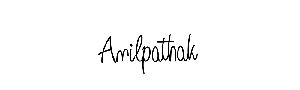 How to make Anilpathak signature? Angelique-Rose-font-FFP is a professional autograph style. Create handwritten signature for Anilpathak name. Anilpathak signature style 5 images and pictures png