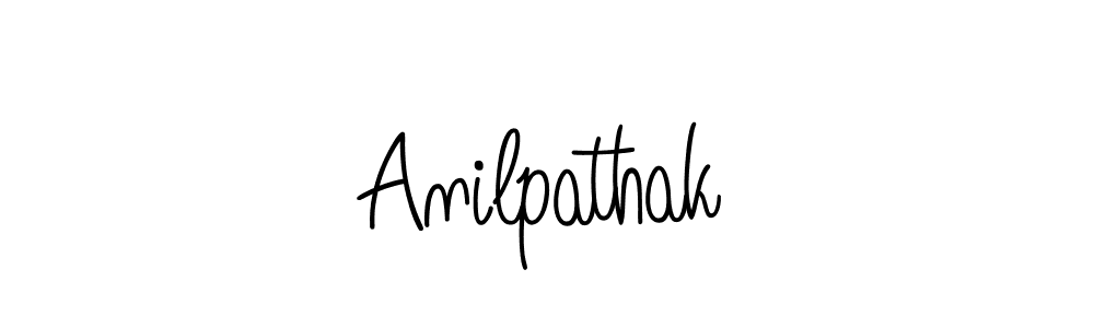 How to Draw Anilpathak signature style? Angelique-Rose-font-FFP is a latest design signature styles for name Anilpathak. Anilpathak signature style 5 images and pictures png