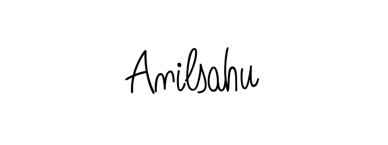 You should practise on your own different ways (Angelique-Rose-font-FFP) to write your name (Anilsahu) in signature. don't let someone else do it for you. Anilsahu signature style 5 images and pictures png