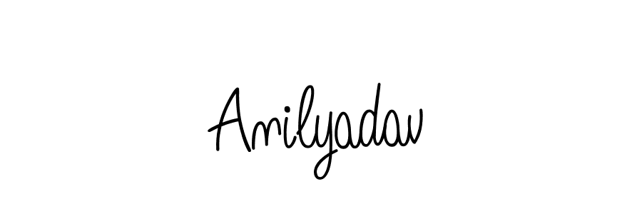 Also we have Anilyadav name is the best signature style. Create professional handwritten signature collection using Angelique-Rose-font-FFP autograph style. Anilyadav signature style 5 images and pictures png