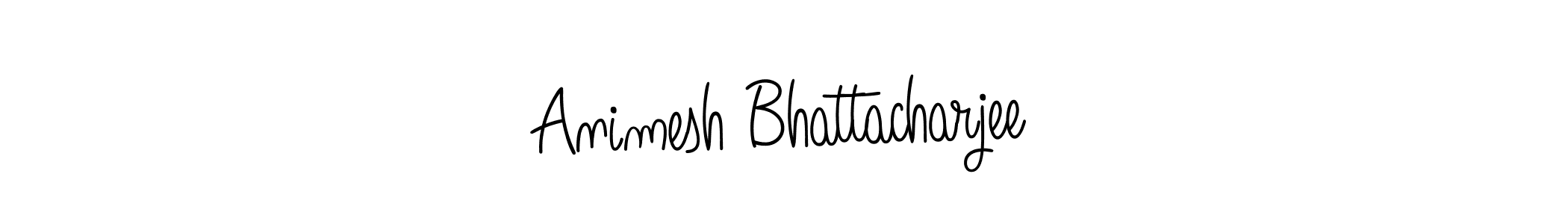 Make a beautiful signature design for name Animesh Bhattacharjee. Use this online signature maker to create a handwritten signature for free. Animesh Bhattacharjee signature style 5 images and pictures png