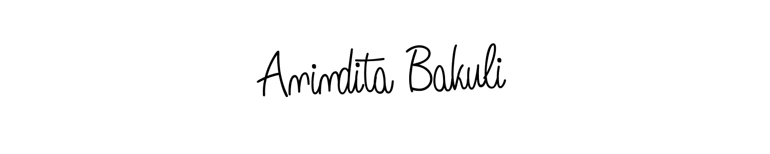 Once you've used our free online signature maker to create your best signature Angelique-Rose-font-FFP style, it's time to enjoy all of the benefits that Anindita Bakuli name signing documents. Anindita Bakuli signature style 5 images and pictures png