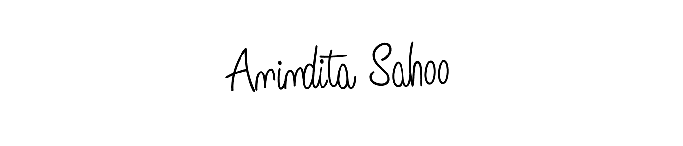 Angelique-Rose-font-FFP is a professional signature style that is perfect for those who want to add a touch of class to their signature. It is also a great choice for those who want to make their signature more unique. Get Anindita Sahoo name to fancy signature for free. Anindita Sahoo signature style 5 images and pictures png