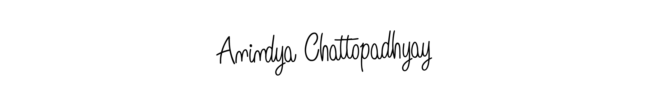 You should practise on your own different ways (Angelique-Rose-font-FFP) to write your name (Anindya Chattopadhyay) in signature. don't let someone else do it for you. Anindya Chattopadhyay signature style 5 images and pictures png