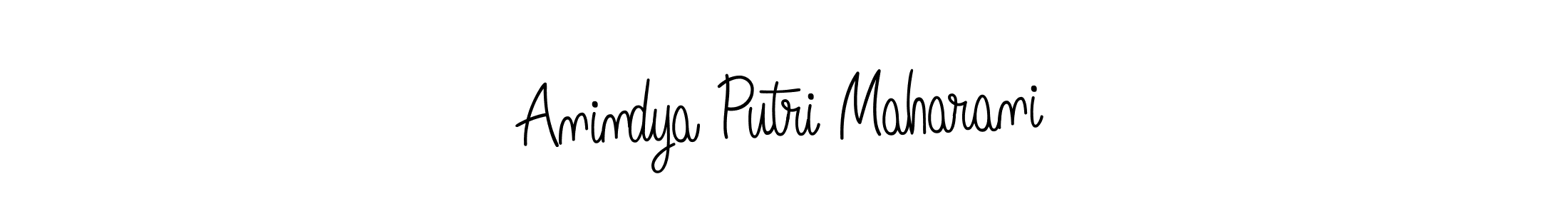 Make a beautiful signature design for name Anindya Putri Maharani. Use this online signature maker to create a handwritten signature for free. Anindya Putri Maharani signature style 5 images and pictures png